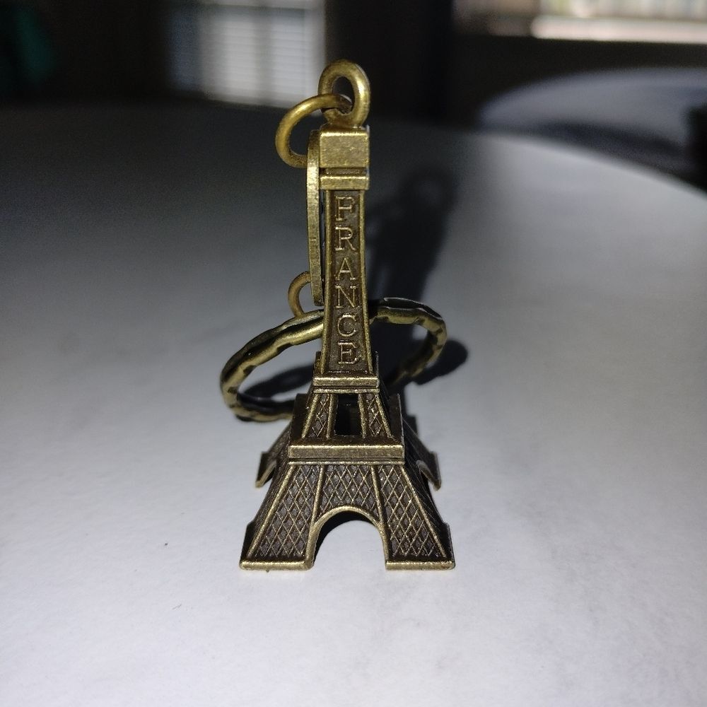 Eiffel Tower Keychain Bag Charm